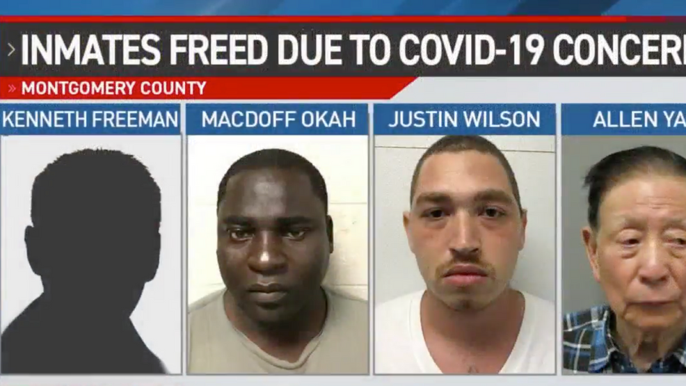 Montgomery County Jail Release & Bond Information Search