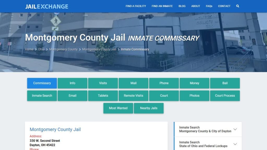 How to Send Money to Montgomery County Jail Inmates