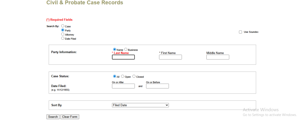 How to Search Public Court Records in Montgomery County