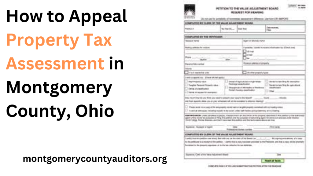 How to Appeal Property Tax Assessment in Montgomery County, Ohio