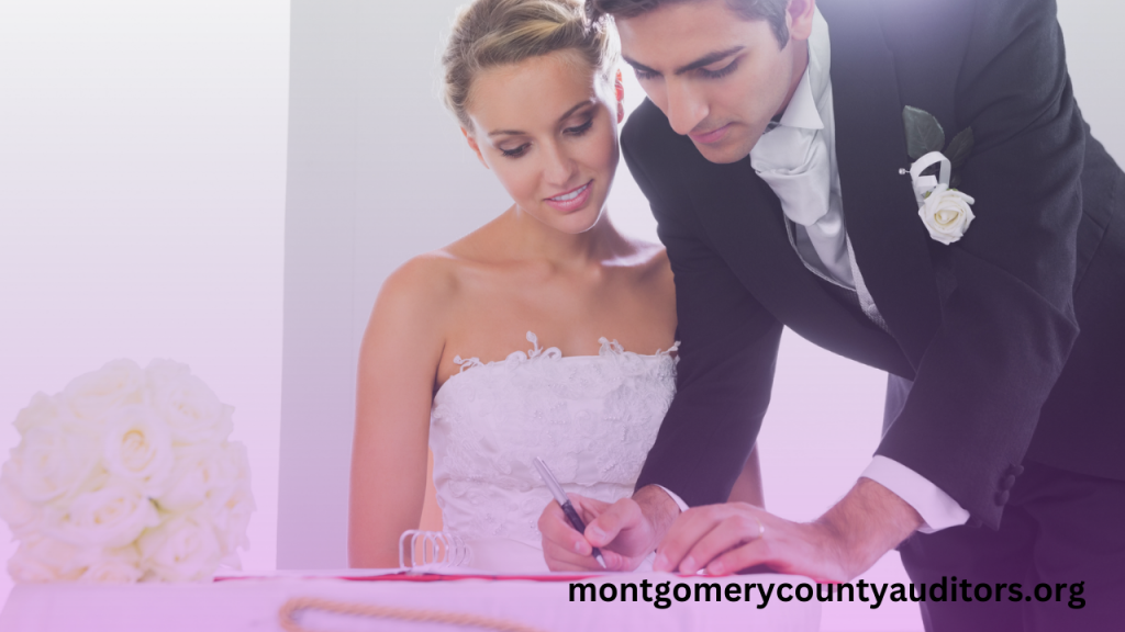 Marriage License Guide Montgomery County Ohio Clerk Office