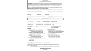 Dog License and Application of Montgomery county Ohio