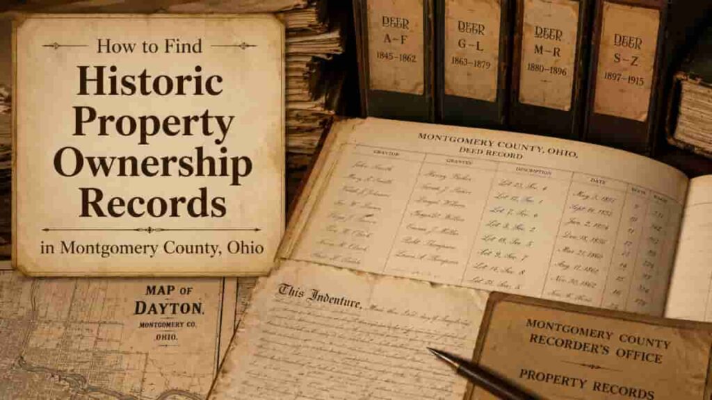How to Find Historic Property Ownership Records in Montgomery County, Ohio