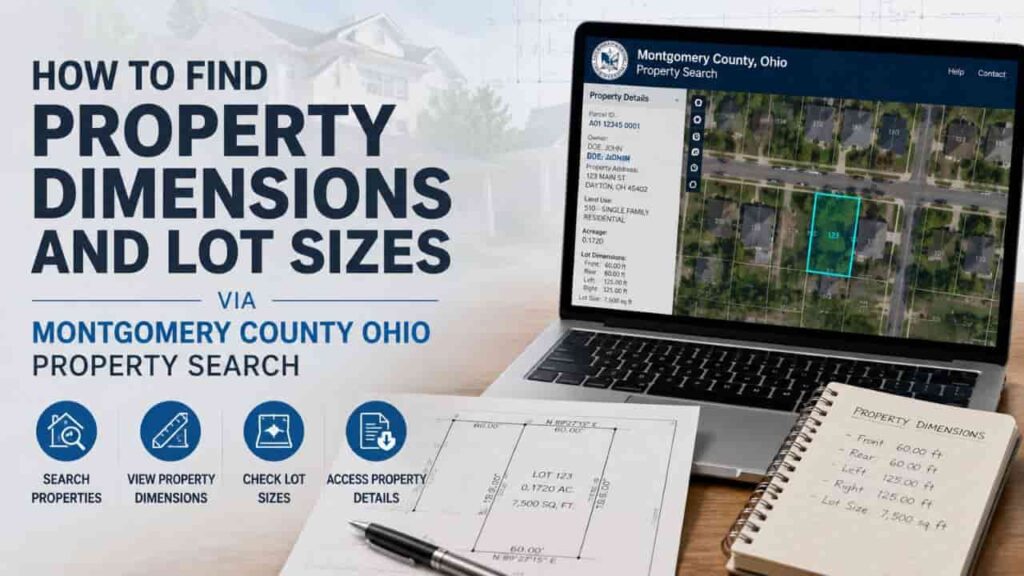 How to Find Property Dimensions and Lot Sizes via Montgomery County Ohio Property Search