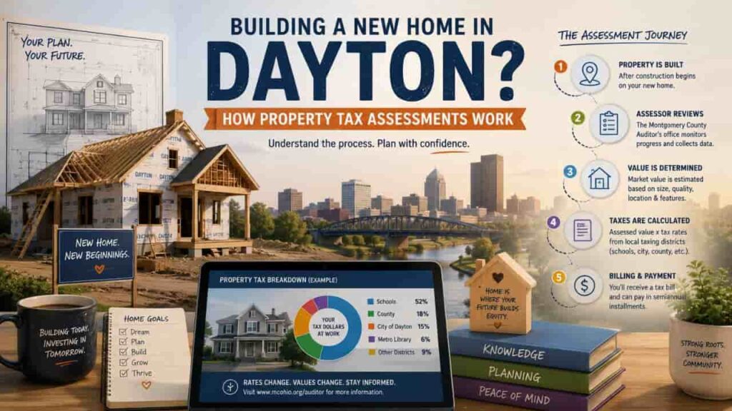 Building a New Home in Dayton? How Property Tax Assessments Work