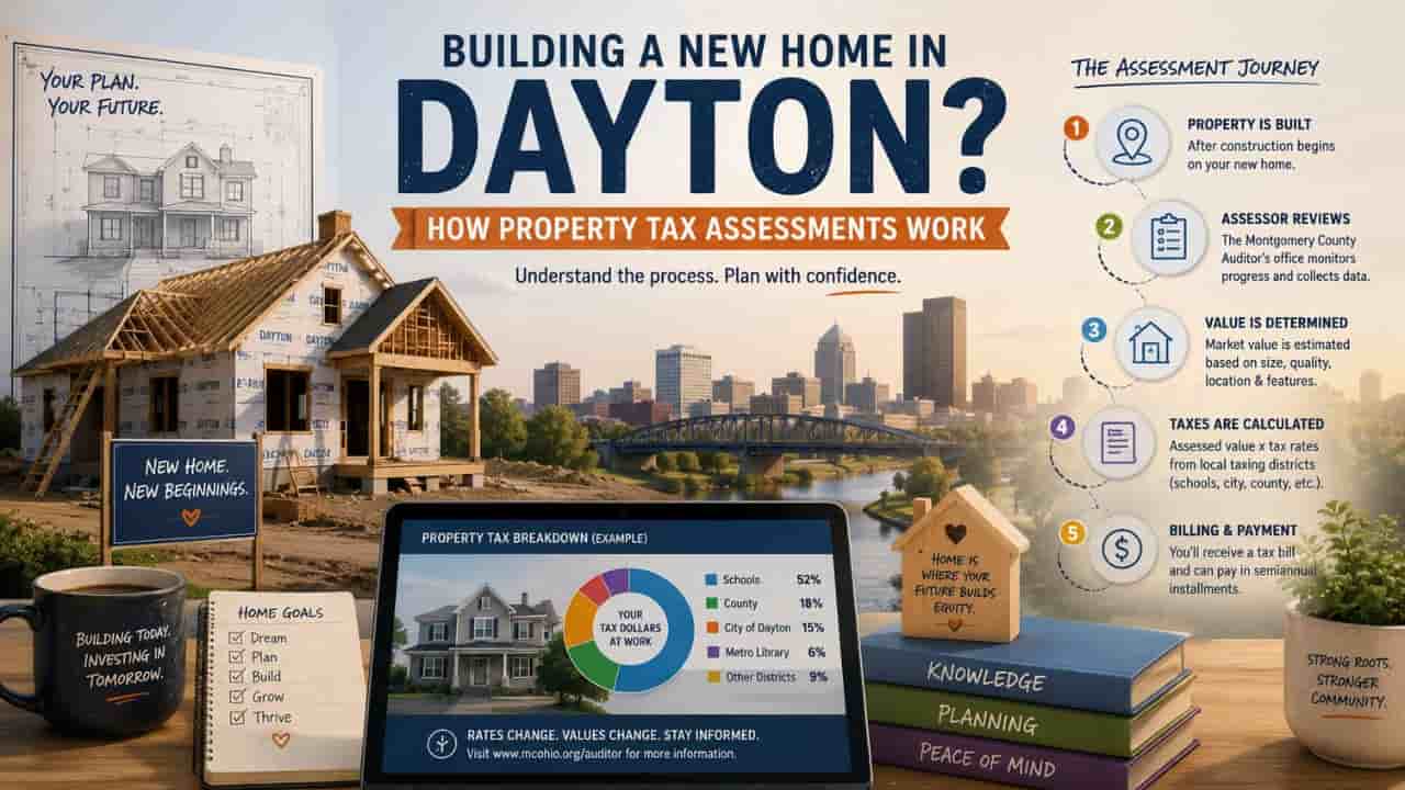 Building a New Home in Dayton? How Property Tax Assessments Work