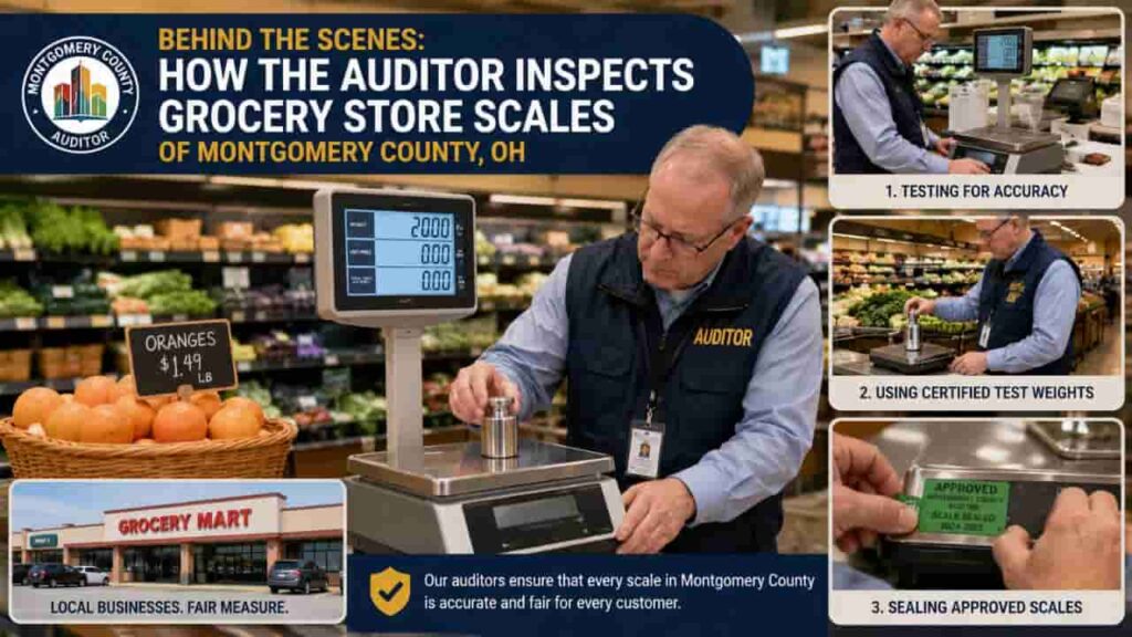 How the Auditor Inspects Grocery Store Scales